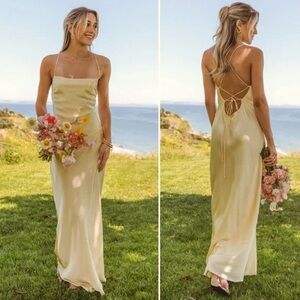 Show Me Your MuMu Yellow Wedding Dress
